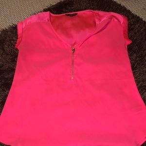 Express Hot Pink Shirt